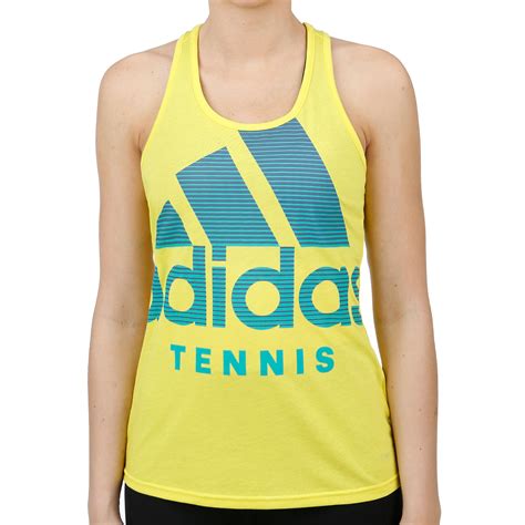 adidas tanktop geel|Adidas sleeveless tank tops.